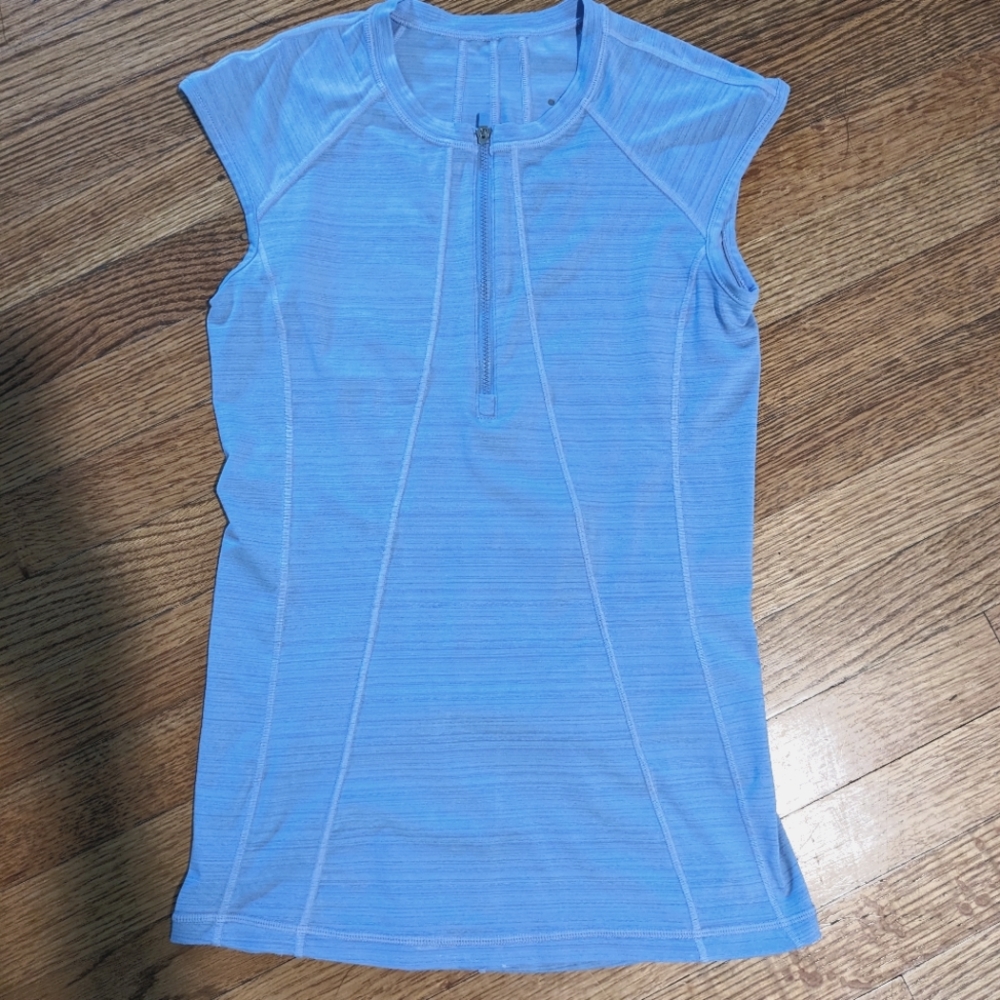 Athleta Pacifica Contoured Swim Rash Guard Tank